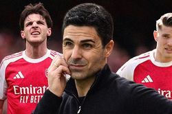 Arsenal thua bẽ bàng: Mikel Arteta hứng cú đấm trực diện