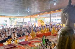 Người Khmer xa quê vui Tết Chôl Chnăm Thmây tại chùa Tông Kim Quang