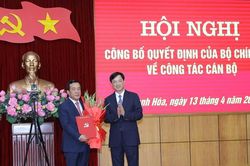 Thượng tướng Lê Đức Thái giữ chức Bí thư Tỉnh ủy Thanh Hóa