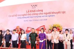 Khởi công công xưởng thủ công kết hợp trưng bày, trải nghiệm tại Vạn Phúc