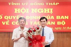 &Ocirc;ng Nguyễn Văn Mười l&agrave;m Ph&oacute; B&iacute; thư Tỉnh ủy Đồng Th&aacute;p