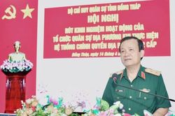 Chủ động tham mưu cấp ủy, chính quyền địa phương thực hiện tốt nhiệm vụ quân sự, quốc phòng