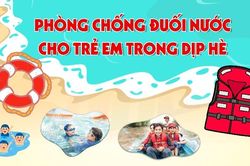 Phòng chống đuối nước cho trẻ em trong dịp hè