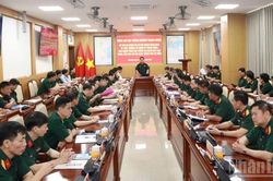 Đại tướng Nguyễn Trọng Nghĩa thăm làm việc với Bộ Chỉ huy Quân sự thành phố Đà Nẵng
