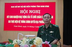 Bộ đội Biên phòng tỉnh Ninh Bình: Tiếp tục khẳng định vai trò là lực lượng chủ trì, nòng cốt, chuyên trách trong quản lý, bảo vệ chủ quyền lãnh thổ, an ninh biên giới quốc gia