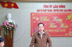 Dự án Xây dựng trụ sở Báo và Phát thanh, Truyền hình Lâm Đồng: tập trung đẩy mạnh tiến độ thi công
