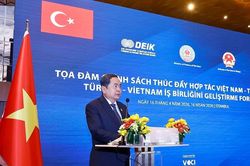 [Ảnh] Chủ tịch Quốc hội Trần Thanh Mẫn dự Tọa đàm chính sách thúc đẩy hợp tác Việt Nam-Thổ Nhĩ Kỳ