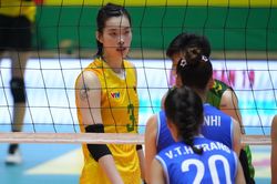 Đội Thanh Th&uacute;y thua sốc trước t&acirc;n binh giải b&oacute;ng chuyền quốc gia