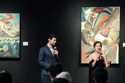 Triển lãm tìm về 'Cội nguồn' của nữ họa sĩ gốc Việt Van Guillemin