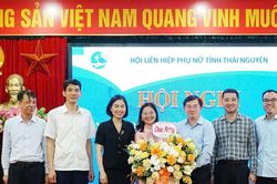 Thái Nguyên kiện toàn chức danh Phó Chủ tịch Hội Liên hiệp Phụ nữ tỉnh