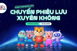 Funny Kids Royal City trở lại phiên bản premium, hé lộ 'chuyến phiêu lưu xuyên không' đầy bí ẩn