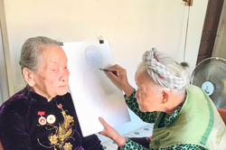 Nét vẽ tháng Tư của người họa sĩ anh hùng