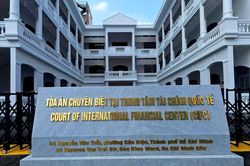Cận cảnh trụ sở Tòa án chuyên biệt tại Trung tâm tài chính quốc tế ở TPHCM