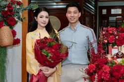 Ảnh dạm ngõ đẹp lung linh của Văn Thanh và bạn gái hotgirl