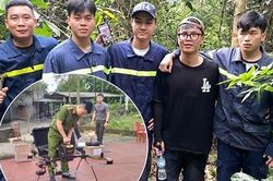 Huy động hơn 100 người cùng Flycam tìm kiếm nam sinh mất tích ở Tam Đảo