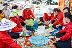 Khai mạc Hội thi bánh dân gian và trò chơi dân gian tại Lễ tri ân Đức Quốc Tổ Lạc Long Quân 2026