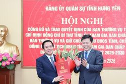 Ông Phạm Quang Ngọc giữ chức Bí thư Đảng ủy Quân sự tỉnh Hưng Yên nhiệm kỳ 2025 - 2030