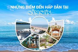 [Infographics] Những điểm đến hấp dẫn tại Sầm Sơn