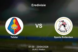 Nhận định Telstar vs Sparta Rotterdam - Eredivisie: Sparta Rotterdam khẳng định vị thế