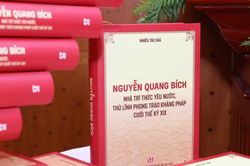 Ra mắt sách về thủ lĩnh phong trào Cần Vương Nguyễn Quang Bích