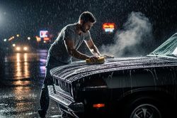 Rửa xe bằng nước mưa: Sự thật bất ngờ nhiều người chưa biết