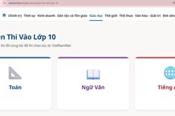 Ra mắt chuyên trang Luyện thi trên VietNamNet
