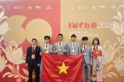 Tuyển Việt Nam giành 2 Huy chương Vàng ở kỳ thi Hóa học 'khó nhất hành tinh'