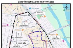 Hà Nội dự kiến thí điểm cấm xe máy xăng tại 11 tuyến phố theo khung giờ từ 1/7