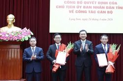Ông Hoàng Xuân Thuận được bổ nhiệm làm Giám đốc Sở Dân tộc và Tôn giáo Lạng Sơn