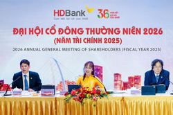 Năm 2026, HDBank nhắm đ&iacute;ch lợi nhuận tăng 41%, quy m&ocirc; tiệm cận 1,2 triệu tỷ đồng