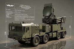 Nga nâng cấp hệ thống phòng không Pantsir-S1 với khung gầm MZKT từ Belarus