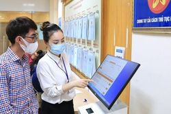Công khai 100% thủ tục hành chính trên hệ thống trực tuyến toàn quốc