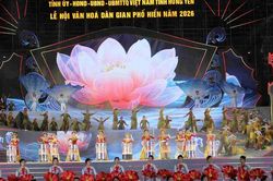 Hưng Yên: Khai mạc Lễ hội Văn hóa dân gian Phố Hiến năm 2026