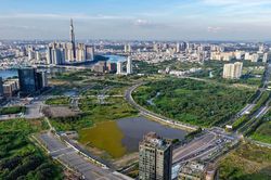 Vị trí 6 nhà ga tuyến metro Bến Thành - Thủ Thiêm