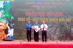 Phường Hoài Nhơn Tây tổ chức Ngày hội du lịch “Thác Đổ - Nơi thiên nhiên mời gọi”