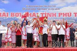 Đội chải xã Tiên Lương giành Giải Nhất tại Giải Bơi chải tỉnh Phú Thọ năm Bính Ngọ 2026
