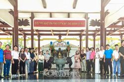 Đoàn Famtrip khảo sát cung đường di sản xã Vĩnh Lợi
