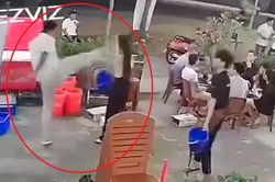 Xác minh clip người đàn ông vung chân đá phụ nữ tại quán nhậu ở Khánh Hòa