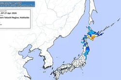 Nhật Bản: Động đất 6,2 độ richter làm rung chuyển đảo Hokkaido