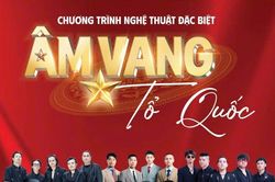 Diễu binh hoành tráng tại Mỹ Đình trước đêm diễn 'Âm vang Tổ quốc'