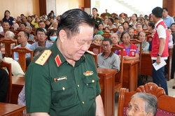 Đại tướng Nguyễn Trọng Nghĩa: Lãnh đạo Đảng, Nhà nước luôn quan tâm chăm lo, tri ân các gia đình chính sách