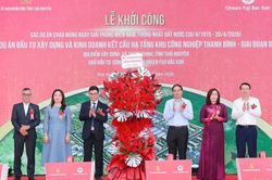 Thái Nguyên: Khởi công 10 dự án trọng điểm với tổng vốn hơn 8.200 tỷ đồng