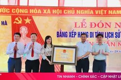 Đền Thần Nông được công nhận di tích lịch sử - văn hoá cấp tỉnh