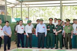 Luyện tập diễn tập tác chiến xã Đồng Lương trong khu vực phòng thủ năm 2026