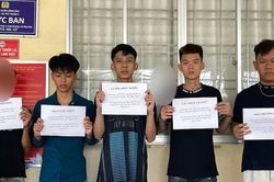 Đồng Tháp: Truy bắt nhanh nhóm 5 thanh thiếu niên cầm hung khí chém người