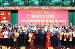 Thái Nguyên điều động, luân chuyển, chỉ định, bổ nhiệm 39 cán bộ