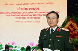 Trung tướng Tào Đức Thắng: 'VHT phải phát triển sản phẩm công nghệ lưỡng dụng, gắn quốc phòng với kinh tế'