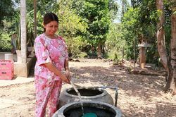 Lo nước sinh hoạt cho dân mùa khô