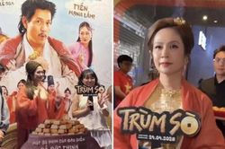 Diễn viên Thanh Thúy diện đồ cổ trang quảng bá phim 'Trùm Sò'