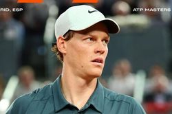 Sinner vào bán kết Madrid Open, sánh ngang Nadal, Djokovic, Federer